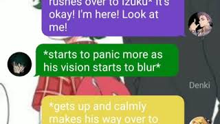 Dadzawa amp Izuku  AU texting story pt9 [upl. by Niltiak]