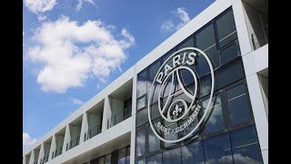 Le nouveau centre dentraînement du PSG à Poissy en video [upl. by Sugar231]