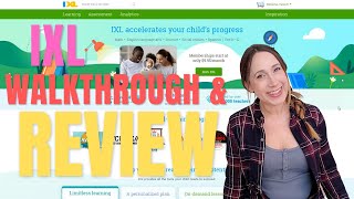 IXL Reviews Homeschool and Demo  How to Use IXL Learning for Online Homeschooling [upl. by Tigges240]