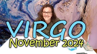 Virgo Its Time For Them To Finally Step UP November 2024 🔆 Monthly tarot reading [upl. by Piegari]