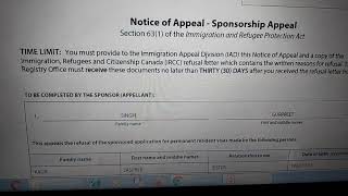 How to appeal after Refusal Canada Visa  How to fill the appeal form 🇨🇦 🍁🍁🇨🇦🇨🇦 [upl. by Elocel]