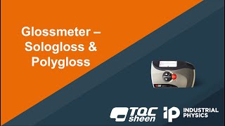 TQC Sheen Glossmeter – Sologloss amp Polygloss [upl. by Adnerad]