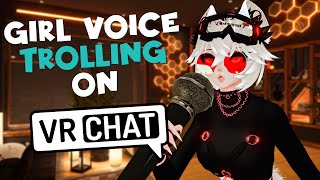 quotTime To GOOOquot  Girl Voice Trolling On VRChat [upl. by Gabrila997]