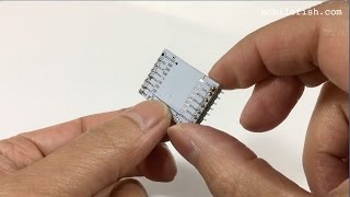 Create a LoRa node part 2 Prepare the module adapter plate [upl. by Leinod]