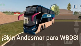 WBDS Argentina 2 • Andesmar • Marcopolo G8 • ¡Descarga gratis la skin [upl. by Namzed]