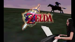 Piano Cover  Zelda Ocarina of Time quotTitle Themequot [upl. by Gnov]