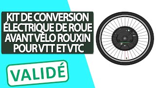 Avis Kit de conversion électrique de roue avant pour vélo [upl. by Langham]