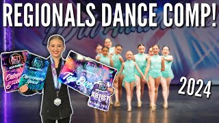 2024 Regionals Dance Competition with Hallie amp Livvy  Hallie Steps In To Fill Last Minute Routine [upl. by Ankney]