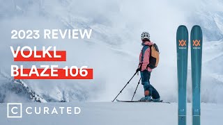 2023 Volkl Blaze 106 Ski Review 2024 Same Tech Different Graphic  Curated [upl. by Ellenehc]