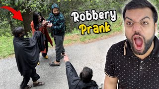 Scary Robbery Prank 😱  Chor Sab Kuch Loot Ker Bhag Gaye 😭 [upl. by Nivlam76]