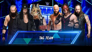 FULL MATCH  UNDERTAKER amp THE BLUDGEON BROTHERS VS KANE BRAUN STROWMAN amp BRAY WYATT [upl. by Stearne]