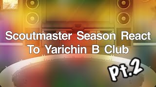 Scoutmaster Season React To Yarichin B Club PT2  ⚠️YBC SPOILERS⚠️  Short Video [upl. by Klinges]