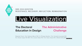 Doctoral Education in Design The Administrative Challenges – Visualization Live Stream with Audio [upl. by Ho]