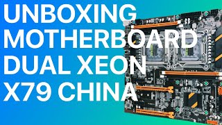 Chinese kit Atermiter X79 dual XEON Aliexpress [upl. by Bastian]