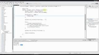 Advanced Java Multithreading Part 13  Callable and Future [upl. by Seldon]