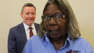 Australian Politician uses Aboriginal Indigenous Woman Translator [upl. by Machos339]