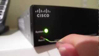 How To Reset A Cisco Switch SF300 24POE [upl. by Aniala856]