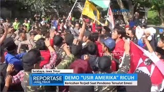 Demo quotUsir Amerikaquot Ricuh [upl. by Emyaj599]