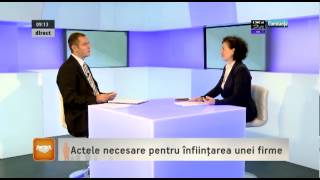 Actele necesare pentru infiintarea unei firme [upl. by Pirri]