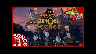 Chhota Bheem and the Shinobi Secret Movie title song [upl. by Nimrahc]