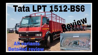 TATA LPT 1512  BS6  All Variants  Technical Specifications  Prices  GVW  Review  Mileage [upl. by Neeleuqcaj310]