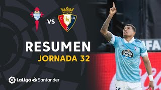 Resumen de RC Celta vs CA Osasuna 21 [upl. by Benjamen654]