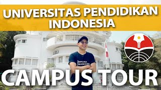 CAMPUS TOUR UPI BANDUNG  KAMPUSNYA SEJUK BANGET [upl. by Aitahs]