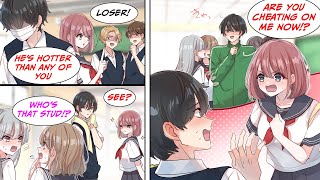 Manga Dub Everyone thinks Im a loser because of my shaggy hair and mask but the girl next to me [upl. by Jodi]