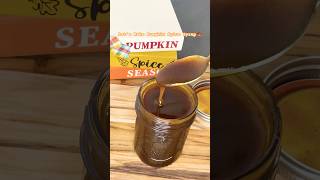 Pumpkin Spice Syrup Recipe 🍁🎃 recipe food pumpkinspiceseason viral trending shorts fall [upl. by Claus]