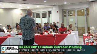 2024 NDBP TownhallOutreach Meeting  March 26th 2024 [upl. by Alguire]