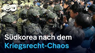 Südkorea kämpft um seine Demokratie  DW Deutsch [upl. by Rolyks]