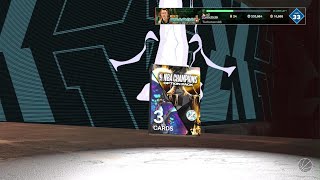 NBA 2K24 Season 8 Level 33 NBA Champions Option Pack opening [upl. by Aihsital]