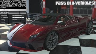 GTA 5  Past DLC Vehicle Customization  Pegassi Osiris Pagani Huayra [upl. by Nayd871]