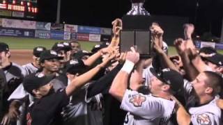 ValleyCats win 2010 New YorkPenn League Championship [upl. by Bate]