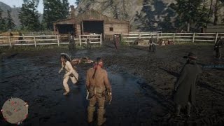 Auntie vs Auntie in Red Dead Online [upl. by Lulu988]