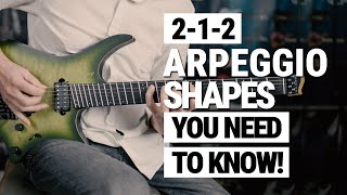 212 Arpeggio Shapes You Need To Know [upl. by Atte]