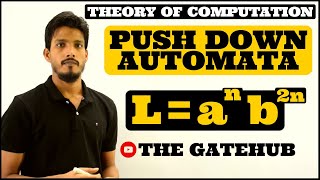 Pushdown Automata for Lan b2n  PDA for an b2n  Theory of Computation  TOC  Automata Theory [upl. by Adehsar]