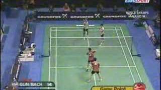 Badminton World Championship 2005 MD Final Highlight 12 [upl. by Deeanne]