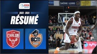 ChalonSaone vs Gravelines Dunkerque  Résumé 20232024  LNB Officiel [upl. by Offen]