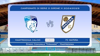 Highlights Manfredonia Calcio  FC Matera 03 [upl. by Schmitz]