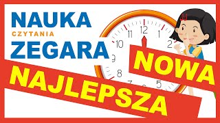 Nauka zegara dla dzieci  Wytłumaczenie oraz Ćwiczenia [upl. by Aleacim]