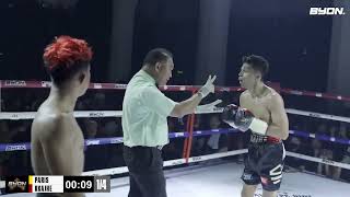 FULL FIGHT Paris Pernandes vs Jekson Karmela  PARIS VS KKAJHE II BYON COMBAT SHOWBIZ VOL 1 [upl. by Sadie]