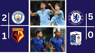 EFL BEST MOMENTS MANCHESTER CITY VS WATFORD AND CHELSEA VS BARROW [upl. by Atirrehs]