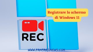 Come registrare lo schermo su windows 11 [upl. by Schwarz]