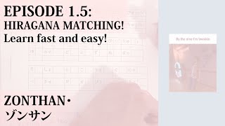 Hiragana Matching TaskGame  Zons Japanese  EP 15 [upl. by Alinna]