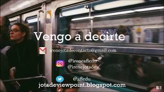 Vengo a decirte que eres fuerte  Por Irene Jotadé  Reflexión sobre la vida [upl. by Socha757]