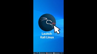 Want Kali Linux on your Windows 💻🐉 KaliLinux WSL Windows10 Cybersecurity [upl. by Carlotta]