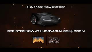 Play DOOM on Husqvarna Automower® [upl. by Anilev]