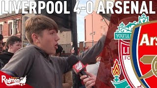 Mane Is Still The Best  Liverpool v Arsenal 40  LFC Fan Cam [upl. by Jovi259]