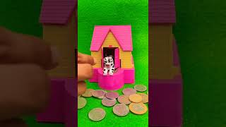 Satisfying ✨ unboxing with puppy bank  my choice shorts shortsfeed doggycoins [upl. by Araas]